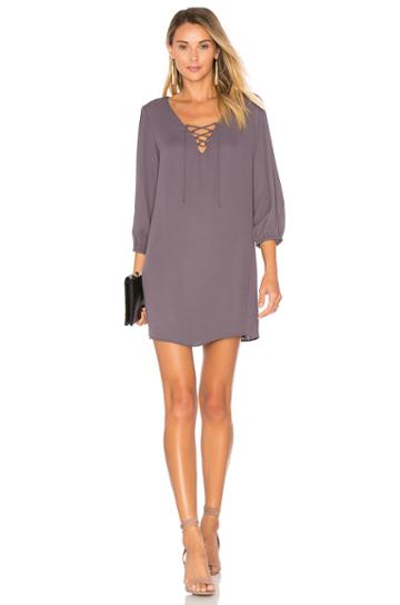 Penelope Lace Up Mini Dress