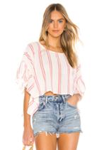 Rectangle Ruffle Sleeve Top