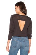 Deep V Vent Back Tee