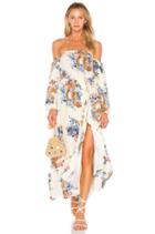 Japanese Garden Maxi Dress