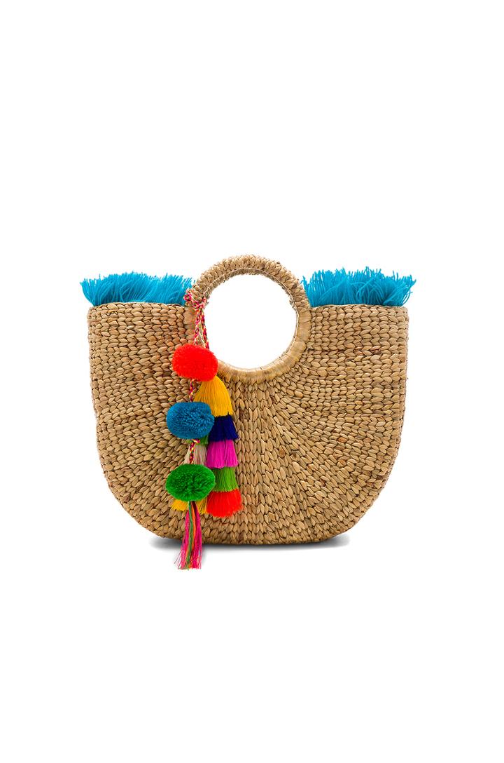 Fringe Tassel Small Basket