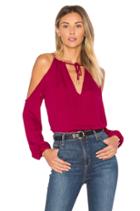 The Deep V Shoulder Blouse