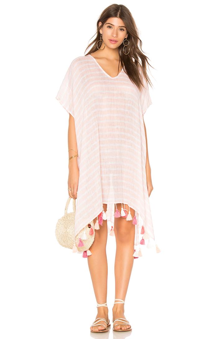 Linen Stripe Kaftan