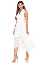 Argent Lace Maxi Dress