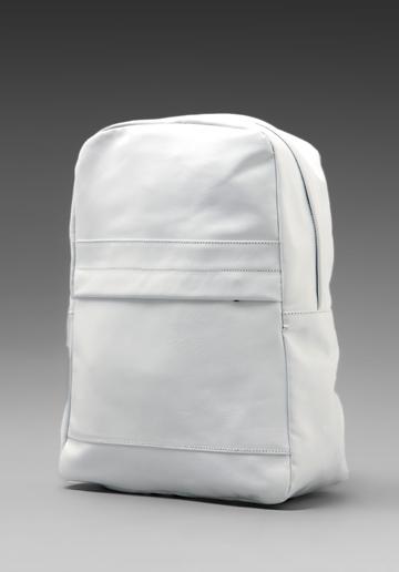 Common Projects Leather Knapsack In White