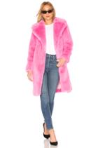 Riley Long Faux Fur Coat