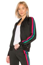 Track Jacket With Rainbow Stripes