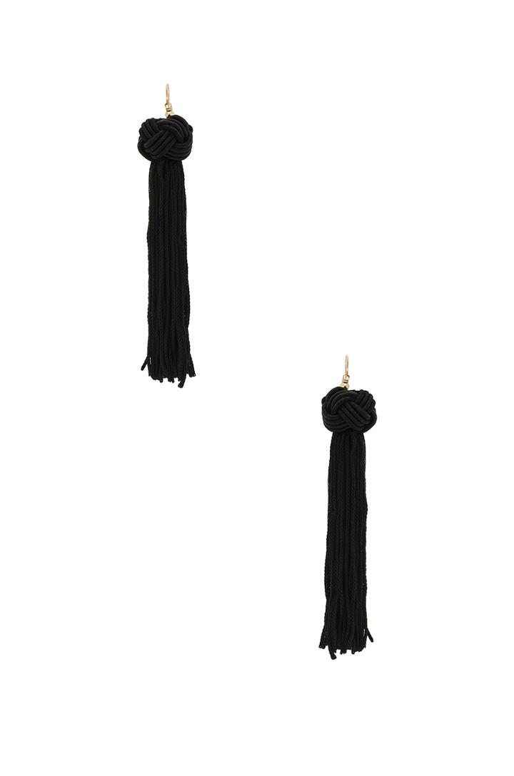 Astrid Knotted Tassel Earring