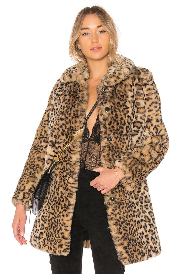 Kinsley Faux Fur Oversized Coat