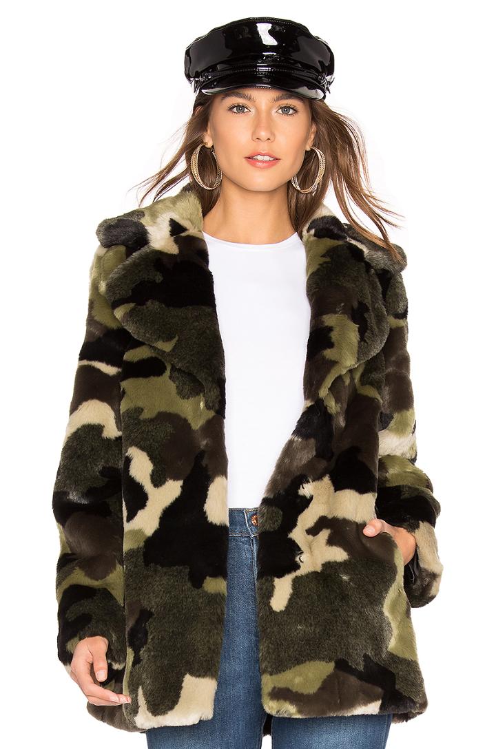 Ruben Faux Fur Jacket