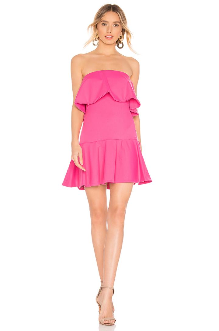 Ruffle Drop Waist Dress