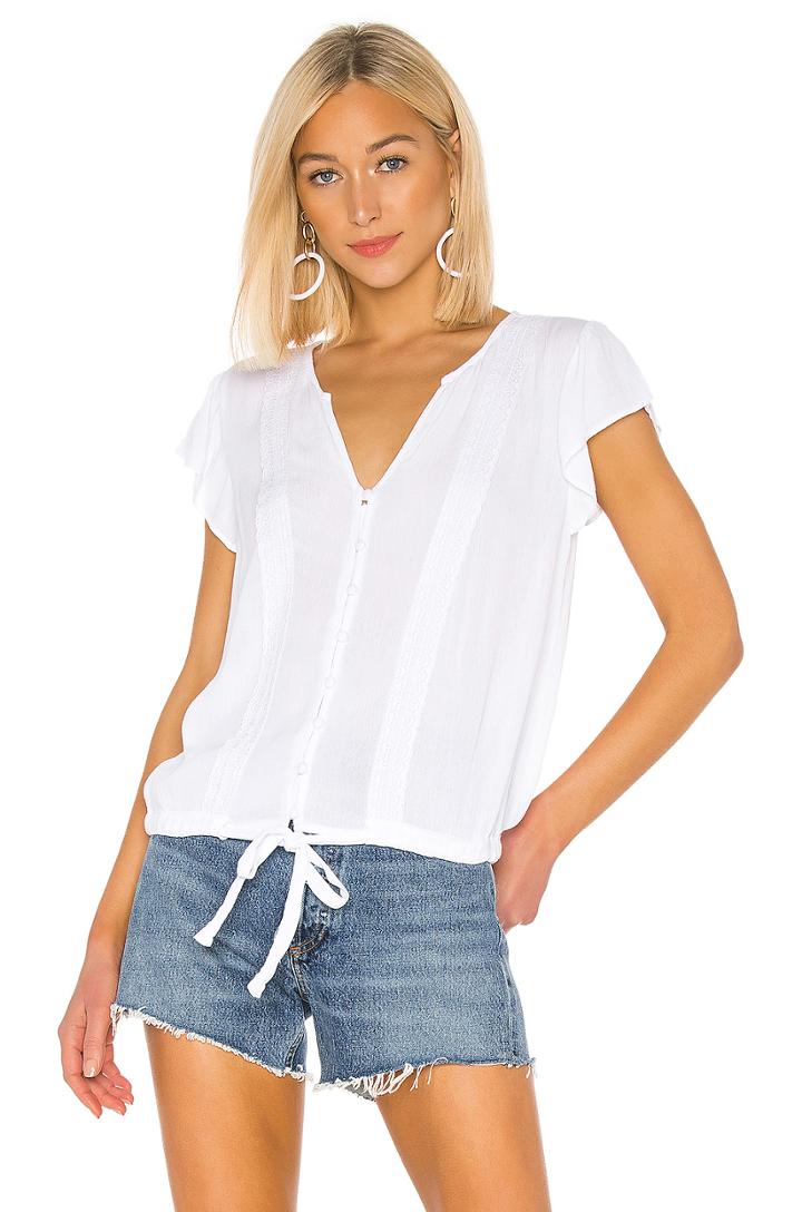 Boheme Tie Front Top