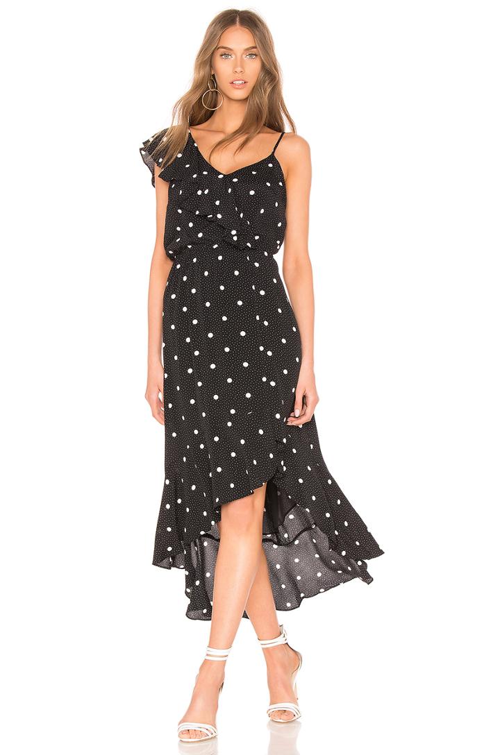 Ruffled Hi Lo Dress