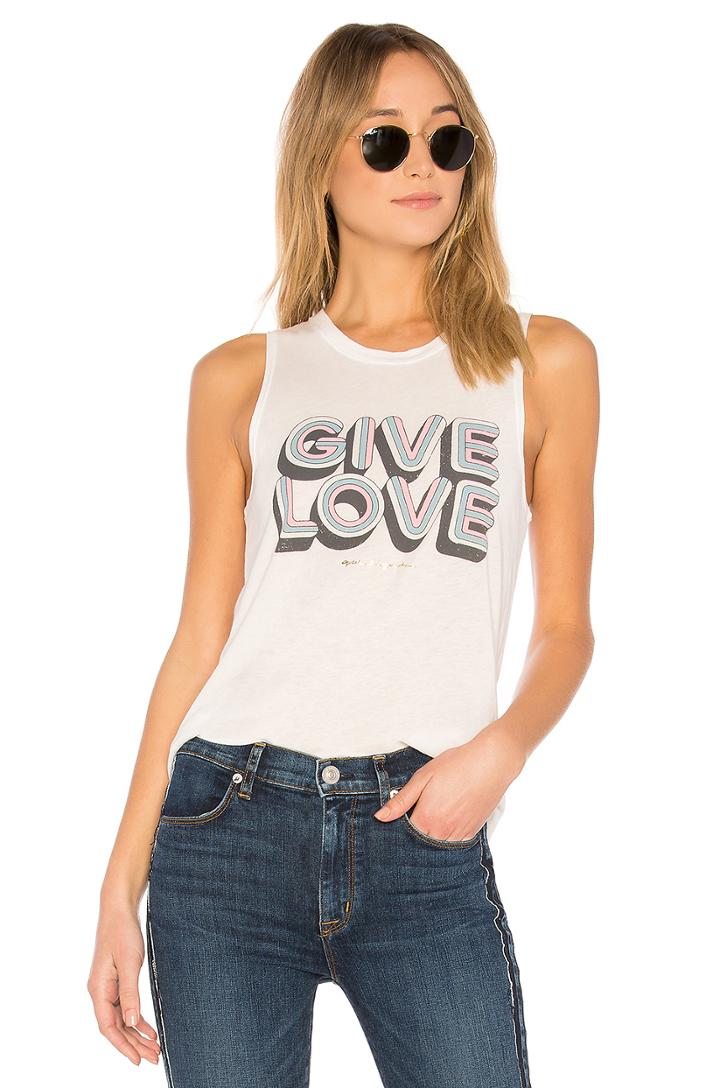 Give Love Muscle Tank