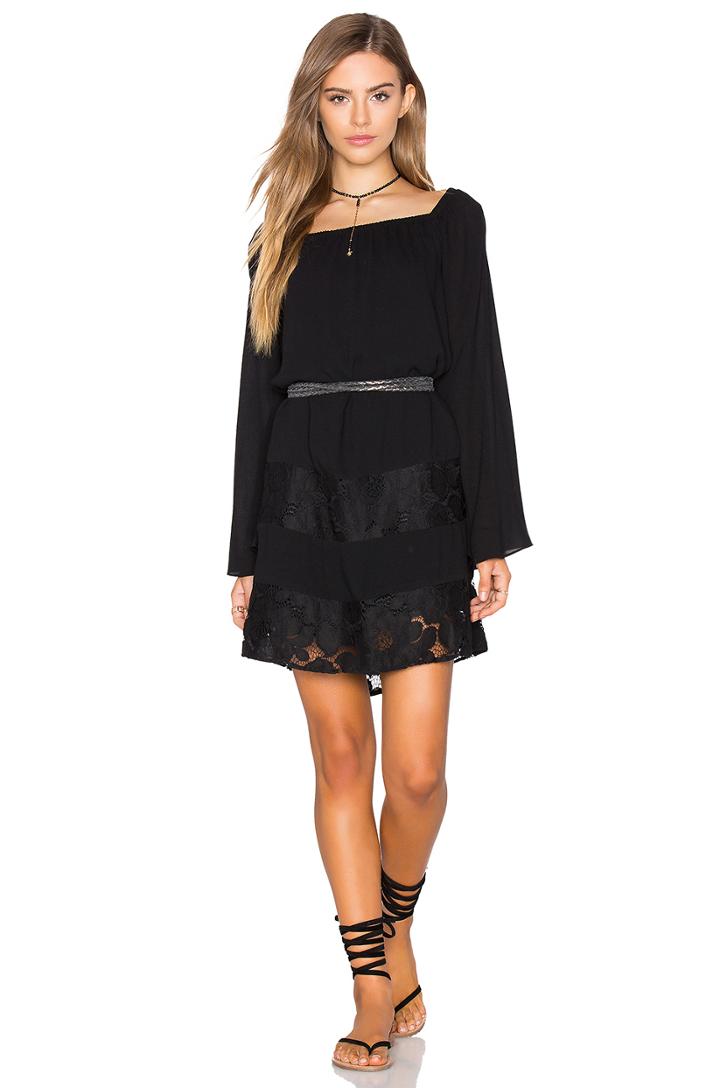 Off Shoulder Peasant Dress
