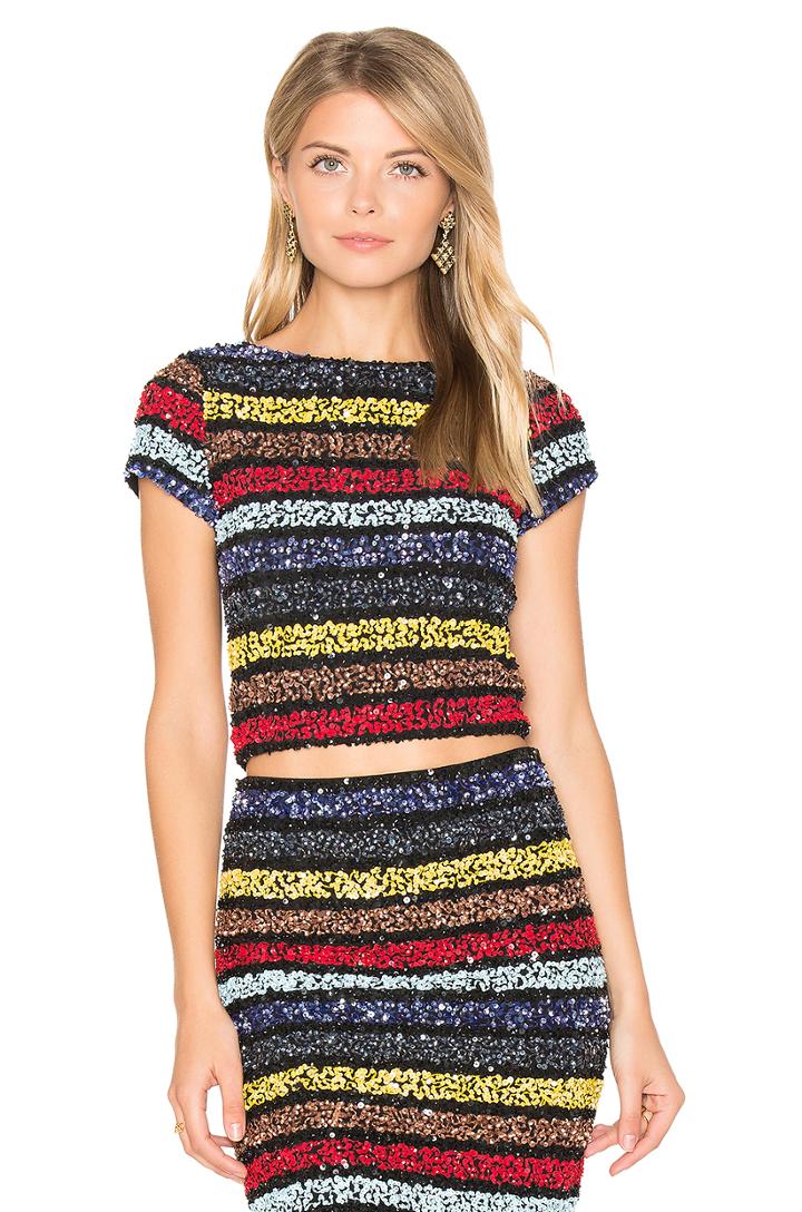 Kelli Embellished Crop Top