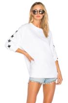 Foil Stars Oversized Sweatshirt