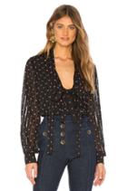 Novak Tie Neck Blouse