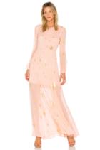 Gilded Star Maxi Dress