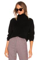 Cashmere Cropped Turtleneck Sweater