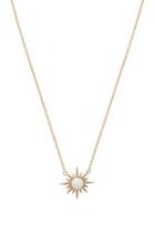 Gemstone Starburst Necklace
