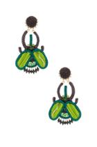 Escabarajo Beetle Earrings