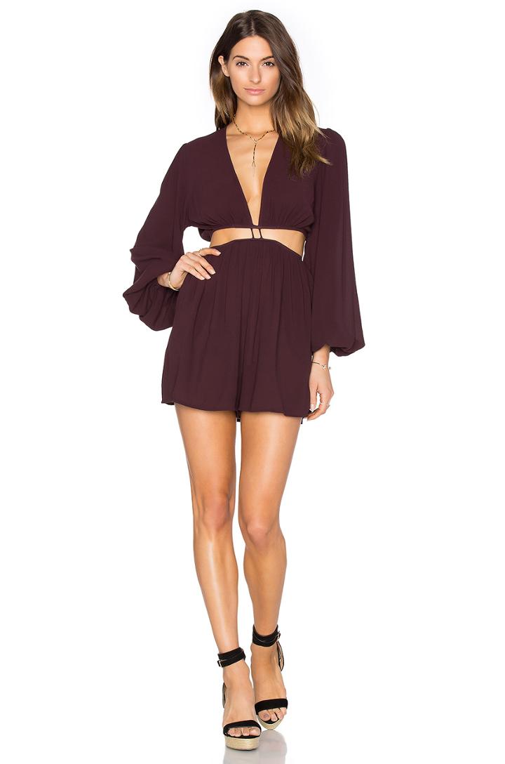 Chroma Cut Out Playsuit