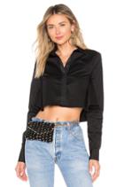 X Revolve Leon Button Down Blouse