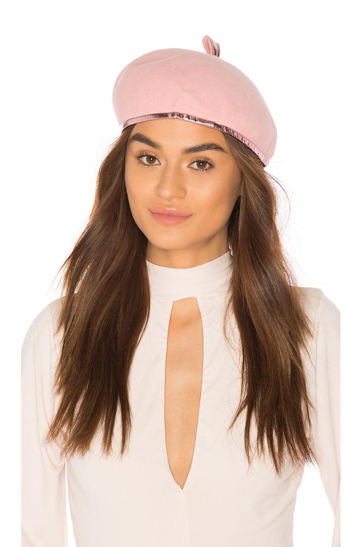 Zina Sculpted Felt Beret