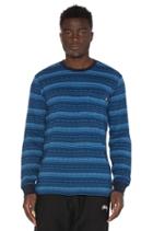 Ethnic Jacquard L/s Crew