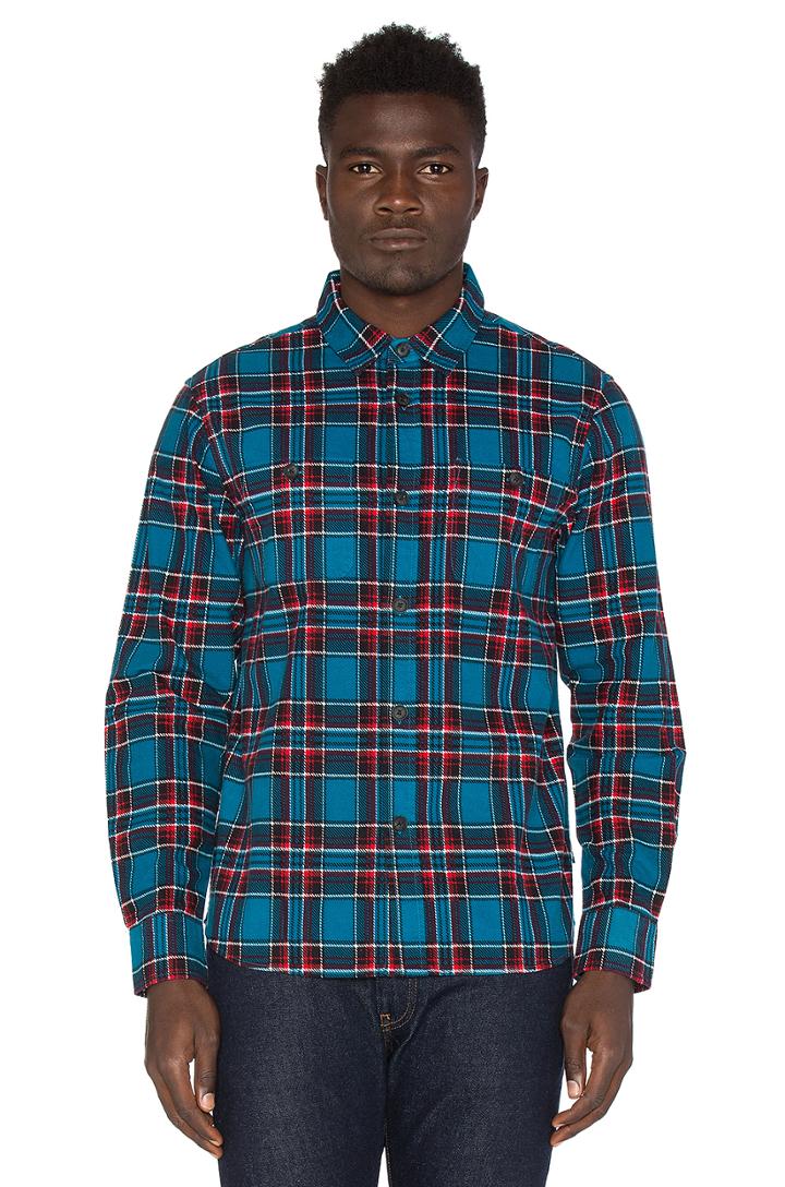 Double Brush Flannel Button Down