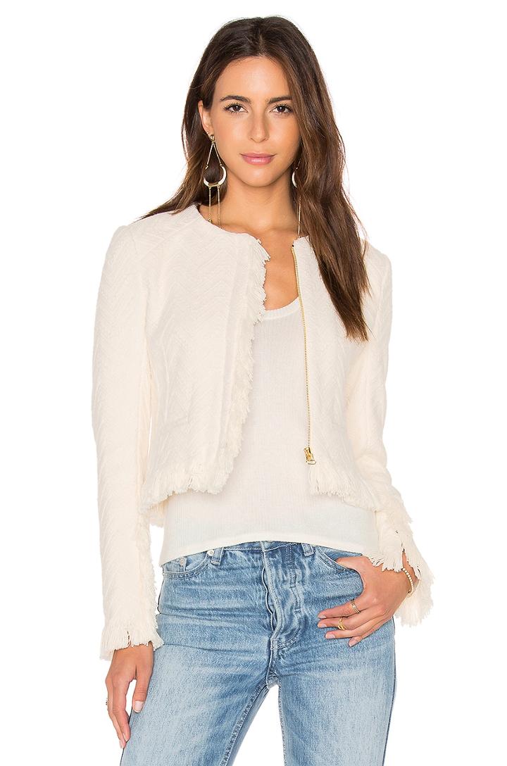 Short Fringe Detail Jacket
