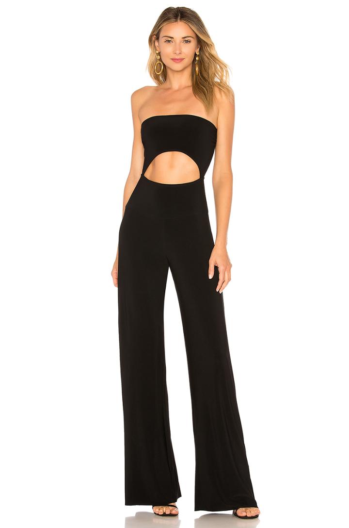 Strapless Cut Out Jumpsuit