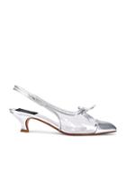 Toe Cap Slingback Pump