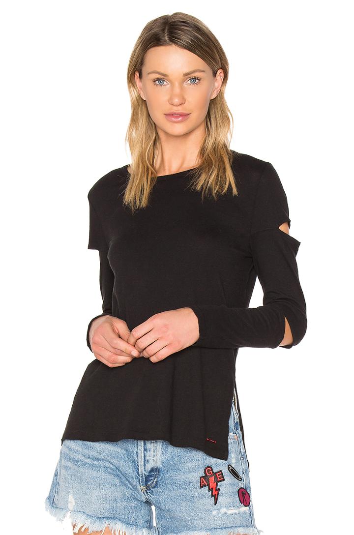 Gloria Long Sleeve Cutout Top