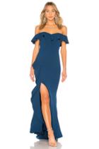 Aegean Off Shoulder Gown