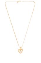 Nora Heart & Crystal Charm Necklace