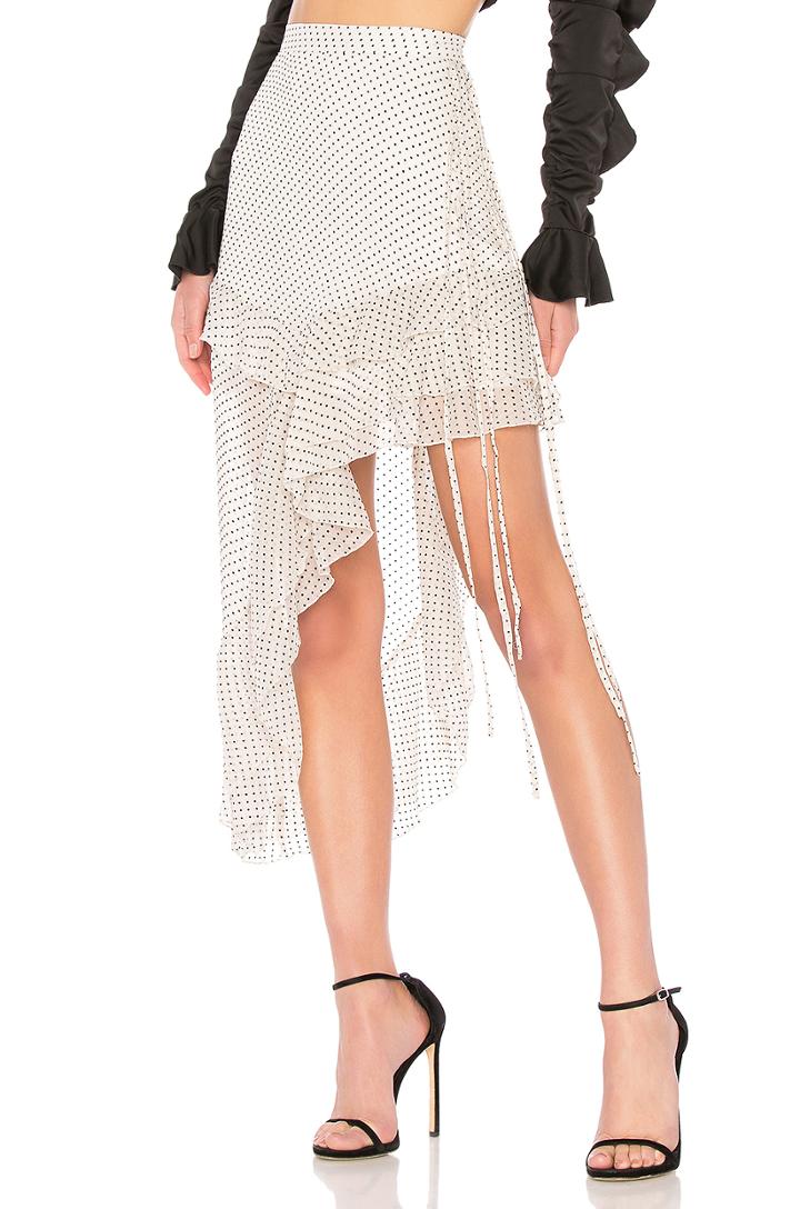 Minute Spot Ruffle Skirt