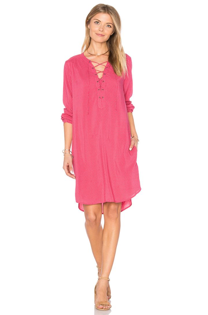 Zoey Lace Up Dress