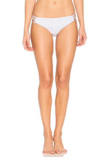 Juliet Solids Side Strap Bikini Bottom
