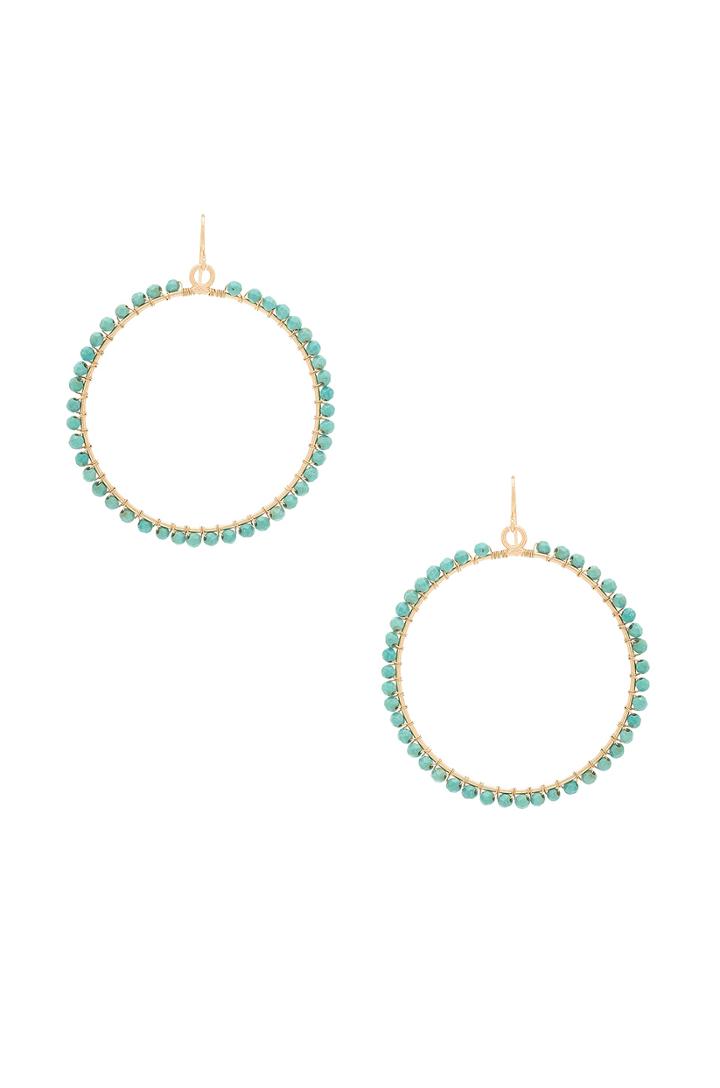 Beaded Hoop