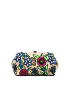 Sequin Floral Clutch