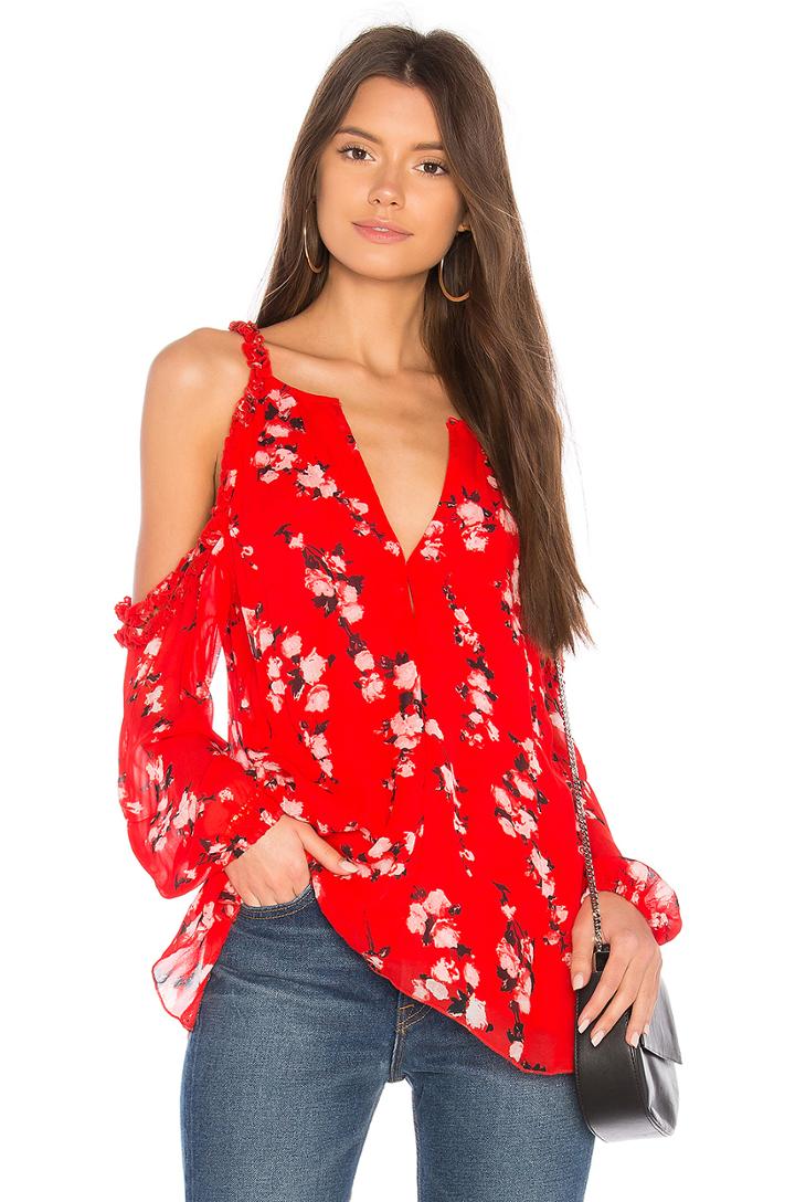 Daisy Print Blouse
