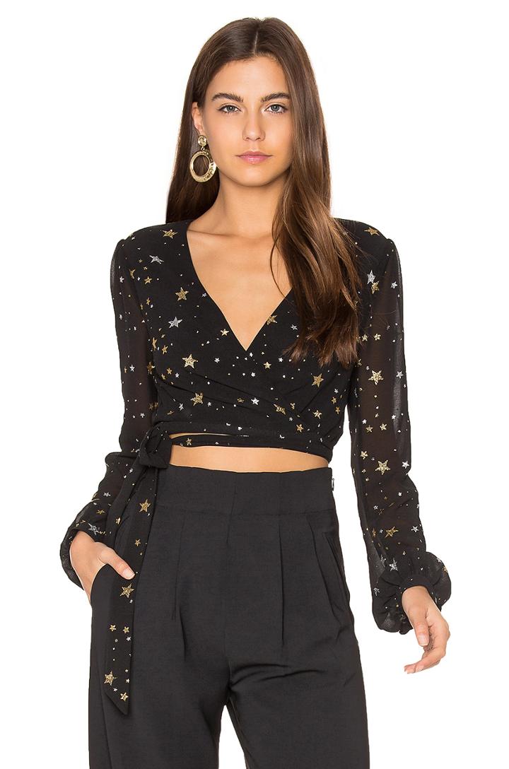 Avery Wrap Top
