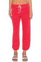 Hamptons Stripe Medora Capri Sweatpant