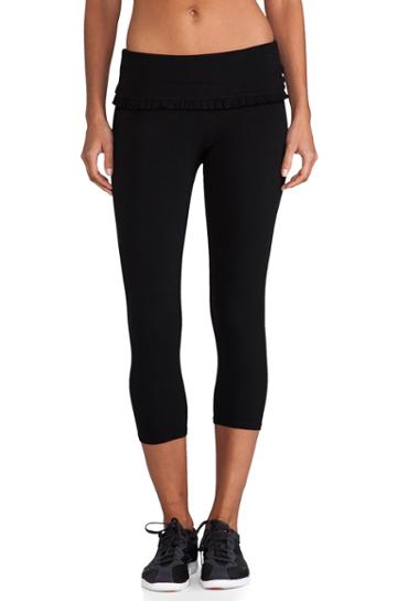 Basics Ruffles Fold Over Crop Pant