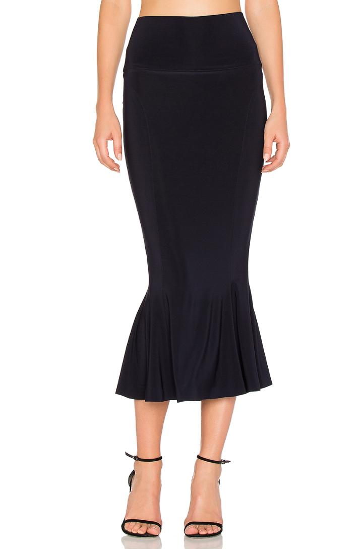 Cropped Fishtail Skirt