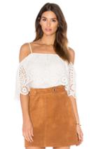 Lace Cold Shoulder Top