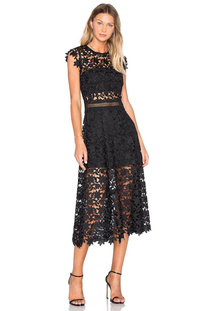 Dorianne Crochet Dress