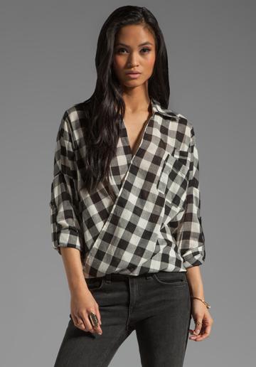 Funktional Dpi Fold Front Top In Black